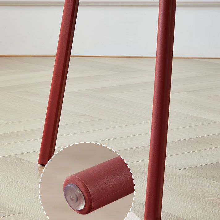 Modern Stackable Open Back Side Chair Plastic Matte Finish Dining Chair Clearhalo ' kitchen&dining_furn' 'Dining Chairs' 'Dining Tables & Seating' 'dining_chair' 'furn' 'furn_dining_chair' 'Furniture' 'furniture_dining_chair' 'Kitchen & Dining Furniture' 'kitchen' 1200x1200_5cabce79-f7ed-4050-be1a-5873e279cf06