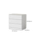 Commode de coffre de rangement en bois fabriqué par coffre de rangement moderne, 15,6 pouces de largeur