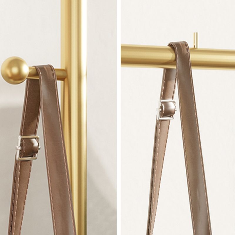 Simplicité Metal Hall Tree Tree Standing Coat Rack avec crochet de manteau