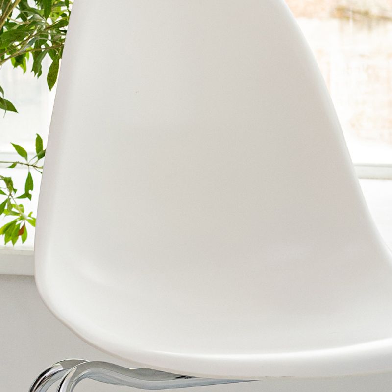 Modern Metal Dining Armless Chair Plastic Dining Side Chair for Restaurant Use Clearhalo ' kitchen&dining_furn' 'Dining Chairs' 'Dining Tables & Seating' 'dining_chair' 'Furniture' 'furniture_dining_chair' 'Kitchen & Dining Furniture' 'kitchen' 1200x1200_5cb0838f-3c95-4bb5-9ff1-b160fd3ad18b