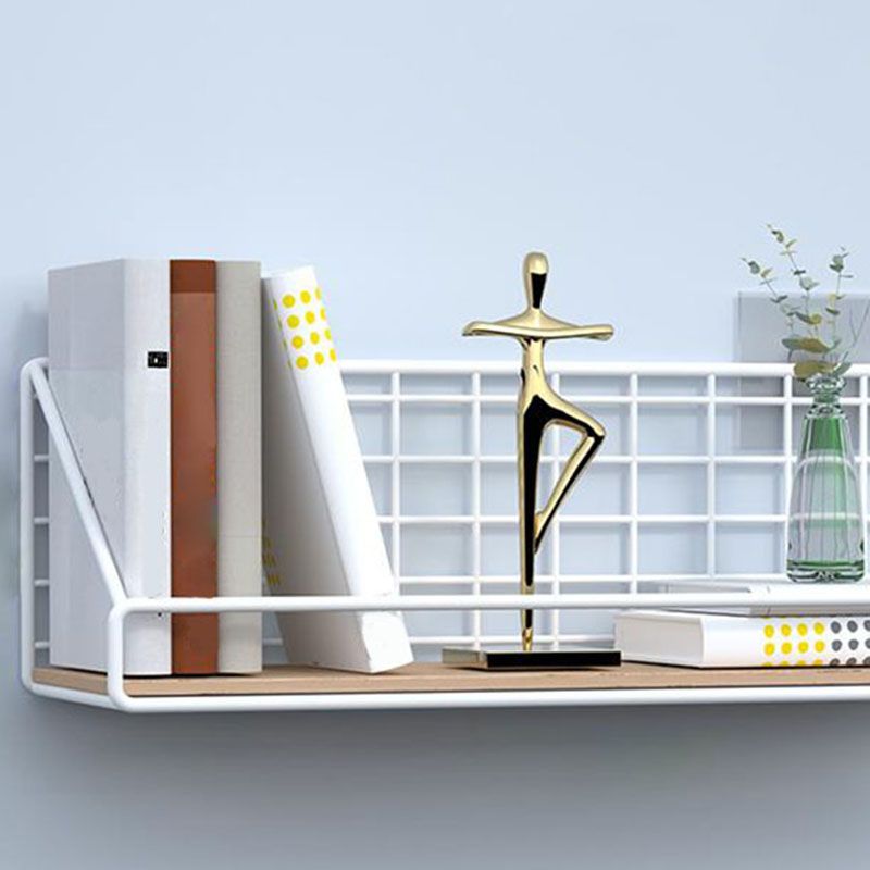 Modern Metal Bookcase, Geometric Bookshelf for Any Room, 6.5" W Clearhalo 'Bookcases' 'furn' 'furn_bookcases' 'Furniture' 'Office Furniture' 1200x1200_5cb0e425-6d7b-43b5-bbc8-e3701df3d656