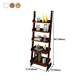 Contemporary Style Ladder Bookcase Wooden Vertical Book Shelf Clearhalo 'Bookcases' 'furn' 'furn_bookcases' 'Furniture' 'furniture_bookcases' 'Office Furniture' 1200x1200_5cb6778b-5140-47a2-92a6-c614861278ab