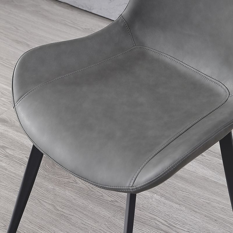Upholstered Armless Dining Chair Parsons Dining Room Side Chair Clearhalo 'Dining Chairs' 'Dining Tables & Seating' 'dining_chair' 'furn' 'furn_dining_chair' 'Furniture' 'Kitchen & Dining Furniture' 1200x1200_5cb8d5e7-a8b6-46db-8f86-9bdcf46f6293