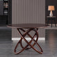 Contemporary Solid Wood Dining Table Round Pedestal Base Dining Table for Home Clearhalo 'Dining Tables & Seating' 'Dining Tables' 'dining_table' 'furn' 'furn_dining_table' 'Furniture' 'Kitchen & Dining Furniture' 1200x1200_5cbbf434-5d79-4431-ba81-ca143321bffe