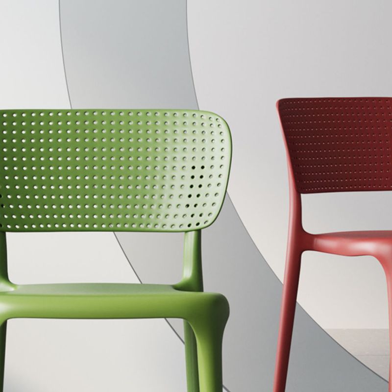 Contemporary Style Side Chair Plastic Dining Side Chair for Indoor Clearhalo 'Dining Chairs' 'Dining Tables & Seating' 'dining_chair' 'furn' 'furn_dining_chair' 'Furniture' 'furniture_dining_chair' 'Kitchen & Dining Furniture' 1200x1200_5cc09b0c-5df6-4469-b064-e338a5bb82a1