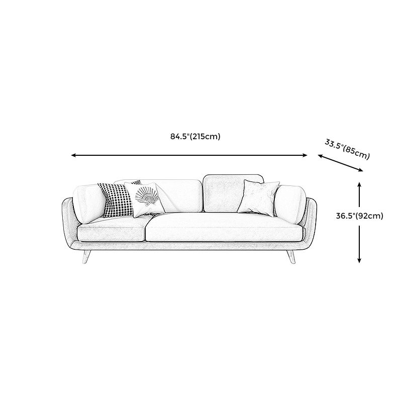 Contemporary Pillow Top Arm Reclining Loveseat for Living Room Clearhalo 'furn' 'furn_sofas' 'Furniture' 'furniture_sofas' 'kitchen' 'kitchen_sofas' 'Living Room Furniture' 'Sofa' 'sofas' 1200x1200_5cc1ff85-575a-4fd0-a608-fc30fdf30140