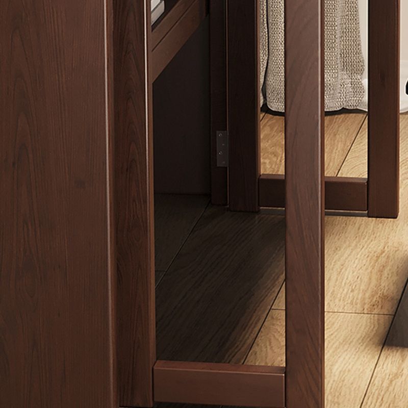 Contemporary Rubber Wood Writing Desk Folding Sled Base Office Desk Clearhalo 'furn' 'furn_office_desk' 'Furniture' 'Office Desks' 'Office Furniture' 'office_desk' 1200x1200_5cc27350-5b82-4b74-8de4-7ce8f2a4c297