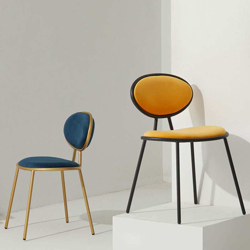 Upholstered Stackable Dining Chair King Louis Back Side Chair for Dining Room Clearhalo 'Dining Chairs' 'Dining Tables & Seating' 'dining_chair' 'furn' 'furn_dining_chair' 'Furniture' 'furniture_dining_chair' 'Kitchen & Dining Furniture' 1200x1200_5cc288c7-a666-462d-966f-5c60373c46d2