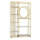 Iron Frame Etagere Bookshelf Vertical Manufactured Wood Shelf Bookcase for Office Clearhalo 'Bookcases' 'furn' 'furn_bookcases' 'Furniture' 'furniture_bookcases' 'Office Furniture' 1200x1200_5cc5520a-0135-4f30-a054-3e3ff8ca1020