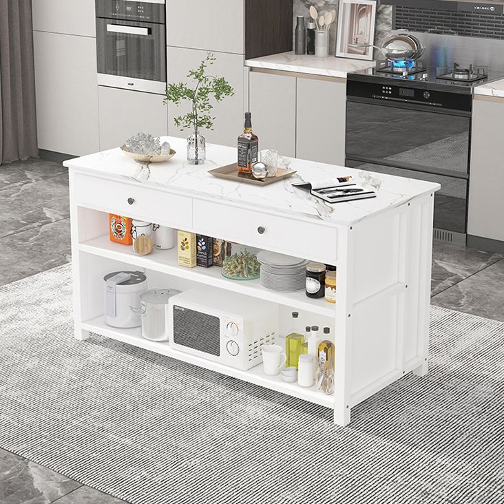 Modern Style Stone Bar Dining Table Rectangle Bar Table for Kitchen Clearhalo 'Bar Furniture' 'Bar Tables' 'bar_tables' 'furn' 'furn_bar_tables' 'Furniture' 'Kitchen & Dining Furniture' 1200x1200_5cc6aa35-9256-4b57-b6cf-576bfbaabbe7