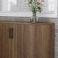 Square Accent Cabinet Modern & Contemporary Storage Cabinet with Water Resistant