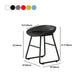 Modern Backrest Counter Stool Iron Kitchen Bar Stool with Acrylic Seat