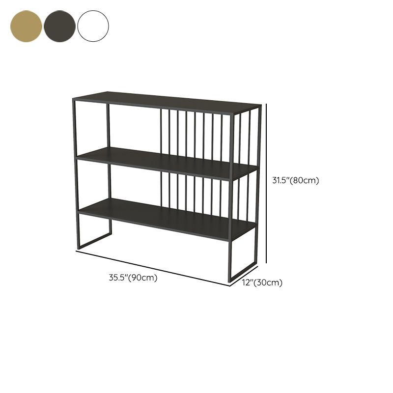 3-shelf with Rectangular Shelves Bookshelf 11.8" W Etagere Shelf Bookcase Clearhalo 'Bookcases' 'furn' 'furn_bookcases' 'Furniture' 'Office Furniture' 1200x1200_5cc7d52d-151a-4a21-930f-b8451551dd68