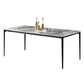 Modern Style Sintered Stone Dining Table Gray Rectangle Table with 4 Legs Clearhalo ' dining_table' 'Dining Tables & Seating' 'Dining Tables' 'Furniture' 'furniture_dining_table' 'Kitchen & Dining Furniture' 'kitchen&dining_furn' 'kitchen' 'kitchen_dining_table' 1200x1200_5cca28fc-6486-4259-8294-0eca6ebfd009