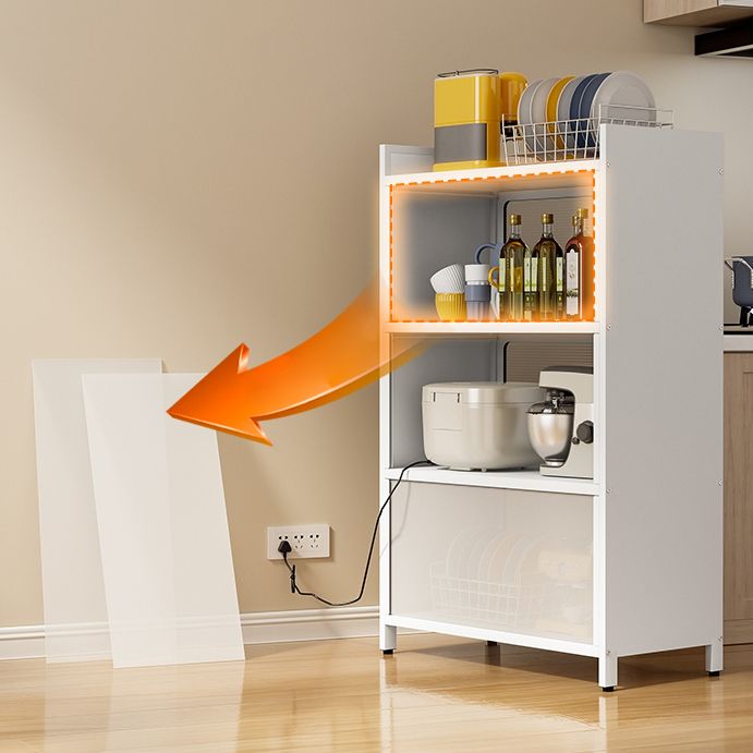 Libreria glam standard di libreria chiusa in metallo con armadi