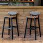 Contemporary Bar-stool Square Counter Bar Stool with Wooden Legs for Kitchen Clearhalo 'Bar Furniture' 'Bar Stools' 'bar_stools' 'furn' 'furn_bar_stools' 'Furniture' 'furniture_bar_stools' 'Kitchen & Dining Furniture' 1200x1200_5ccdf258-bc8f-4282-9a3e-067a8e1e908c