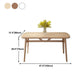 Industrial MDF Standard Dining Table Rectangle Kitchen Dining Table with 4 Legs Clearhalo ' dining_table' 'Dining Tables & Seating' 'Dining Tables' 'furn' 'furn_dining_table' 'Furniture' 'furniture_dining_table' 'Kitchen & Dining Furniture' 'kitchen&dining_furn' 'kitchen' 'kitchen_dining_table' 1200x1200_5cd09625-8670-43f5-8731-6be03cd7710f