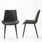 Contemporary Style Dining Chairs Armless Side Chairs for Kitchen with Metal Legs Clearhalo ' kitchen&dining_furn' 'Dining Chairs' 'Dining Tables & Seating' 'dining_chair' 'furn' 'furn_dining_chair' 'Furniture' 'furniture_dining_chair' 'Kitchen & Dining Furniture' 'kitchen' 1200x1200_5cd2c00e-fdb2-4b0d-ae47-d685bc3c4d71