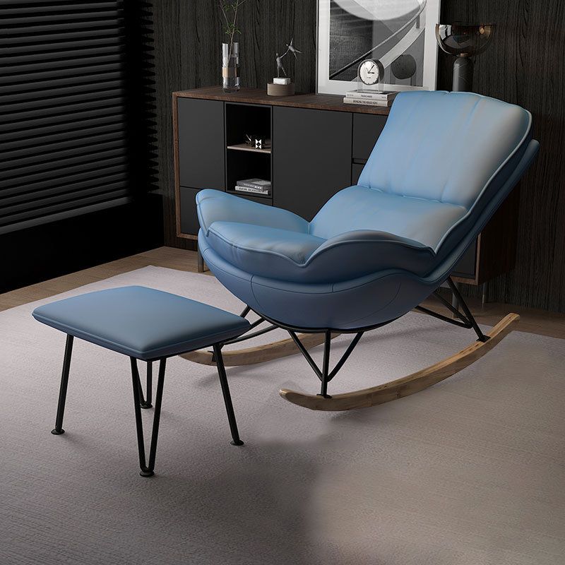 Salon simple chaise à rocker moderne chaise de rocker simple étanche