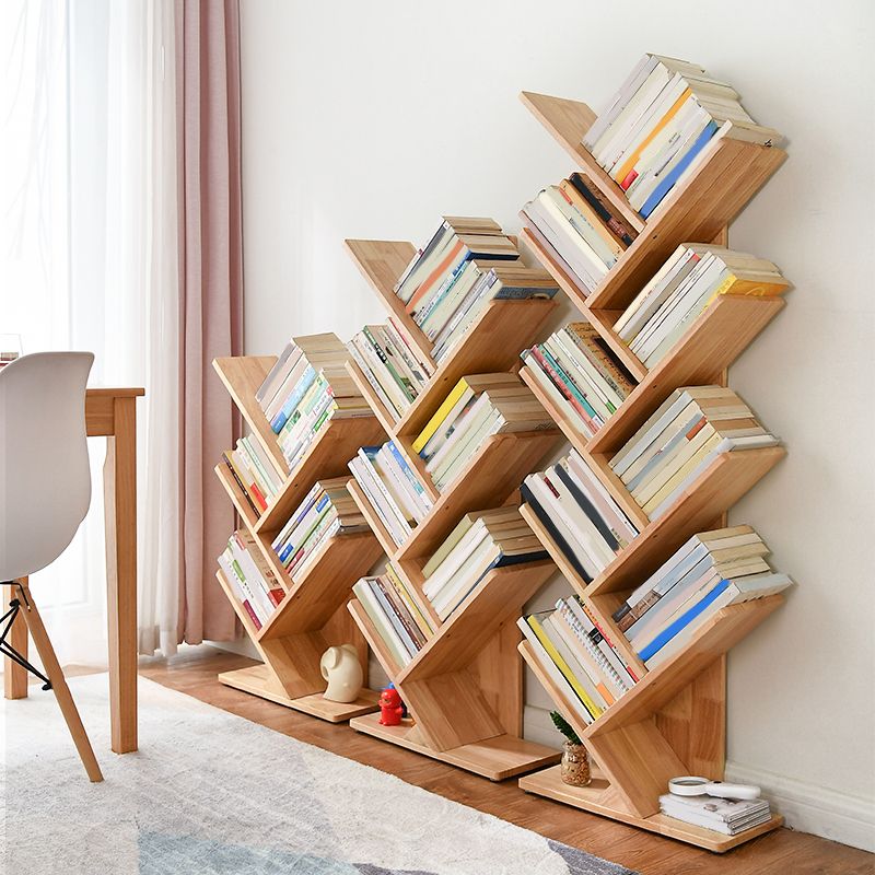 Scaffali di libreria di scaffali di stoccaggio aperto scandinavo inclusi per Home Office