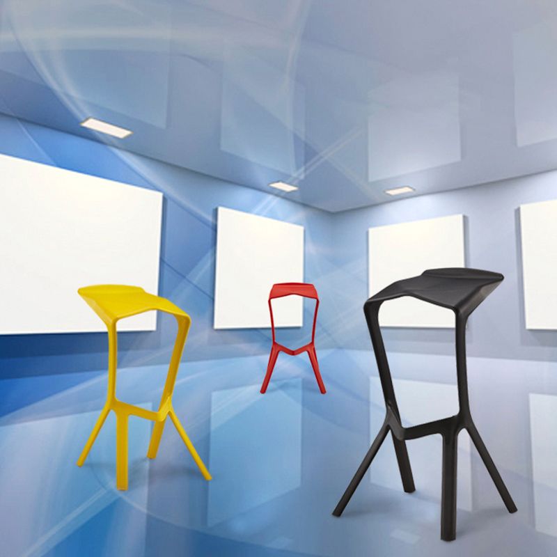 Scandinavia Style Bar-stool PP Legs Saddle Seat Stool for Kitchen Bar Clearhalo 'Bar Furniture' 'Bar Stools' 'bar_stools' 'furn' 'furn_bar_stools' 'furniture_bar_stools' 'Kitchen & Dining Furniture' 'kitchen&dining_furn' 'kitchen' 'kitchen_furn' Furniture' 1200x1200_5cd8da7a-e6ad-416e-9fd7-8d4d5f6d6a11