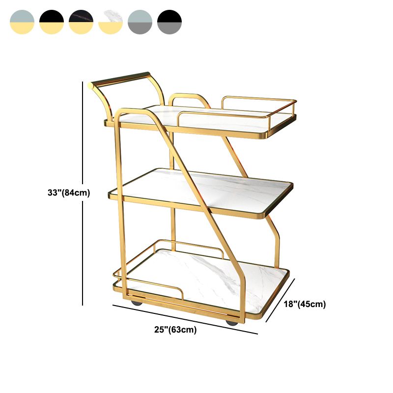 33.07" High Rolling Contemporary Prep Table Stone Prep Table for Restaurant Clearhalo 'furn' 'furn_kitchen_islands_carts' 'Furniture' 'Kitchen & Dining Furniture' 'Kitchen Islands & Carts' 'kitchen_islands_carts' 1200x1200_5cd962a7-6215-4dae-9a00-7686f13168a3