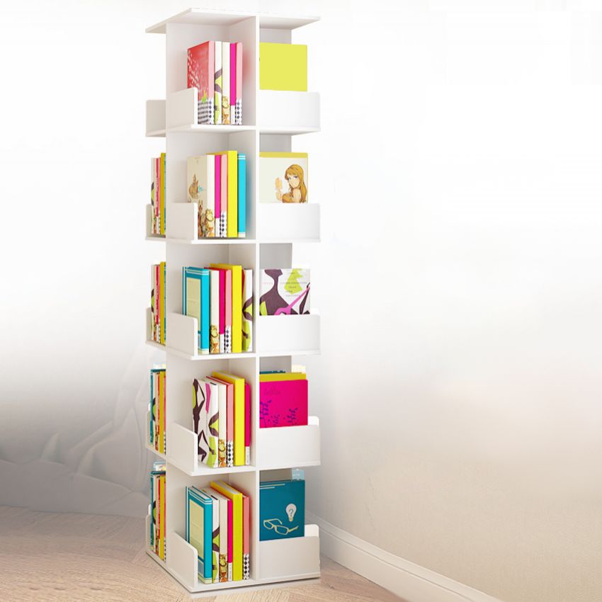 Modern Manufactured Wood Bookcase White Closed Bookshelf for Living Room Clearhalo 'Bookcases' 'furn' 'furn_bookcases' 'Furniture' 'Office Furniture' 1200x1200_5cd96a2a-c5c7-4f3e-a296-3fa7d3b76b3f