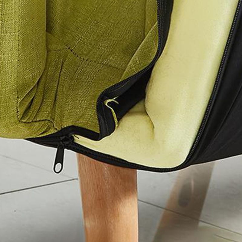 Modern Fabric Square Arm Sofa Standard Biscuit Back 4 Wood Legs Sofa Clearhalo 'Furniture' 'furniture_sofas' 'kitchen' 'kitchen_sofas' 'Living Room Furniture' 'Sofa' 'sofas' 1200x1200_5cdddaa6-8c7f-4241-964c-ddca5643add9