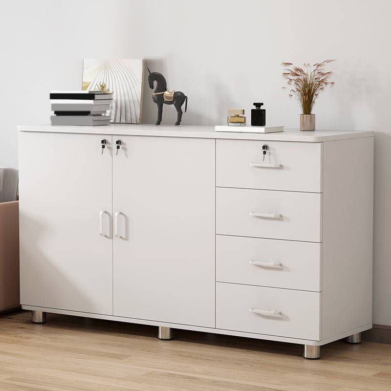 Nordic Style Cabinet Wood with Lock and Storage Lateral File Cabinet Clearhalo 'Filing Cabinets' 'filling_cabinets' 'furn' 'furn_filling_cabinets' 'Furniture' 'Office Furniture' 1200x1200_5cddf858-a41e-4258-b25b-cbf4528c09ba