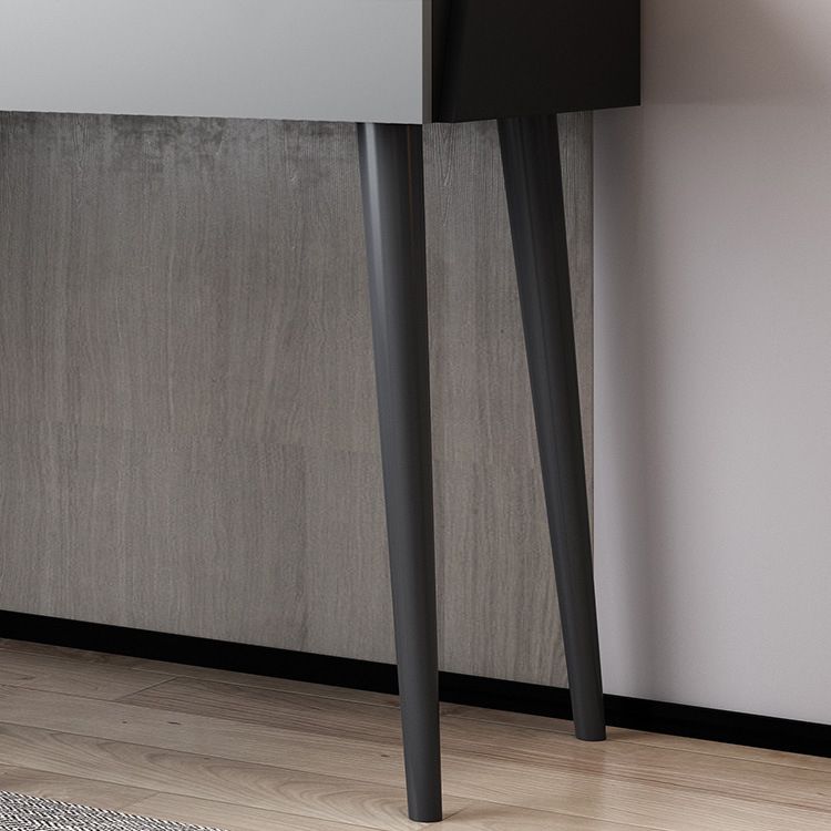 Stone Top Makeup Table with 2 Drawers 15.74" Wide Vanity Tables Clearhalo 'Bedroom Furniture' 'furn' 'furn_makeup_vanities' 'Furniture' 'Makeup Vanities' 'makeup_vanities' 1200x1200_5cdf2111-7743-4fcd-a47c-b0157395ef88