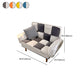 Flared Arm Loveseat Sofa Apartment Arm Settee for Living Room