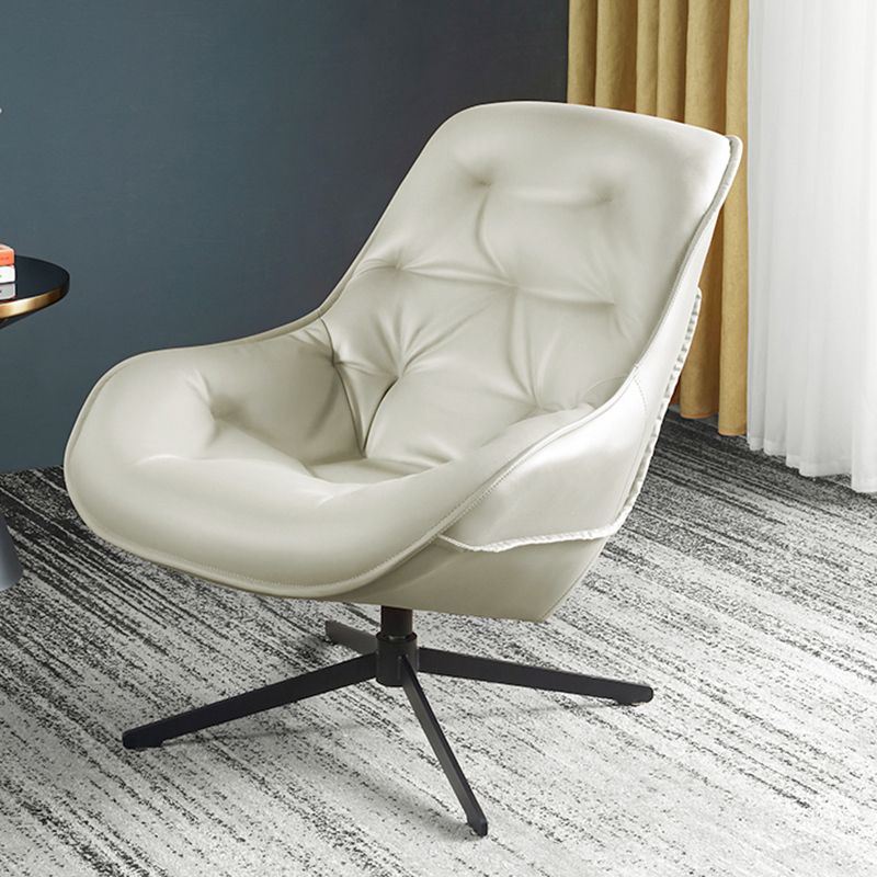 Faux Leather Chair 29.1" L x31.4W x33.4"H  Arms Included Chair