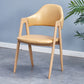 Glam Style Wooden Dining Arm Chair Matte Finish Dining Chair for Dinning Room Clearhalo ' kitchen&dining_furn' 'Dining Chairs' 'Dining Tables & Seating' 'dining_chair' 'furn' 'furn_dining_chair' 'Furniture' 'furniture_dining_chair' 'Kitchen & Dining Furniture' 'kitchen' 1200x1200_5cdfec4c-f290-4f12-9ebf-6f765286591b