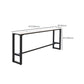 Glam Rectangle Bar Table Set 1/4/7 Pcs Iron Frame Bar Table and Upholstered Stools Clearhalo 'Bar Furniture' 'furn' 'furn_home_bar_bar_sets' 'Furniture' 'Home Bars & Bar Sets' 'home_bar_bar_sets' 'Kitchen & Dining Furniture' 1200x1200_5ce0699c-85c4-4600-b474-fe1b65823948