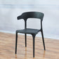 Plastic Scandinavian Dining Arm Chairs Open Back Indoor Dining Armchairs Clearhalo ' kitchen&dining_furn' 'Dining Chairs' 'Dining Tables & Seating' 'dining_chair' 'furn' 'furn_dining_chair' 'Furniture' 'furniture_dining_chair' 'Kitchen & Dining Furniture' 'kitchen' 1200x1200_5ce0e797-99cc-4c21-96ec-0480a5a44d96