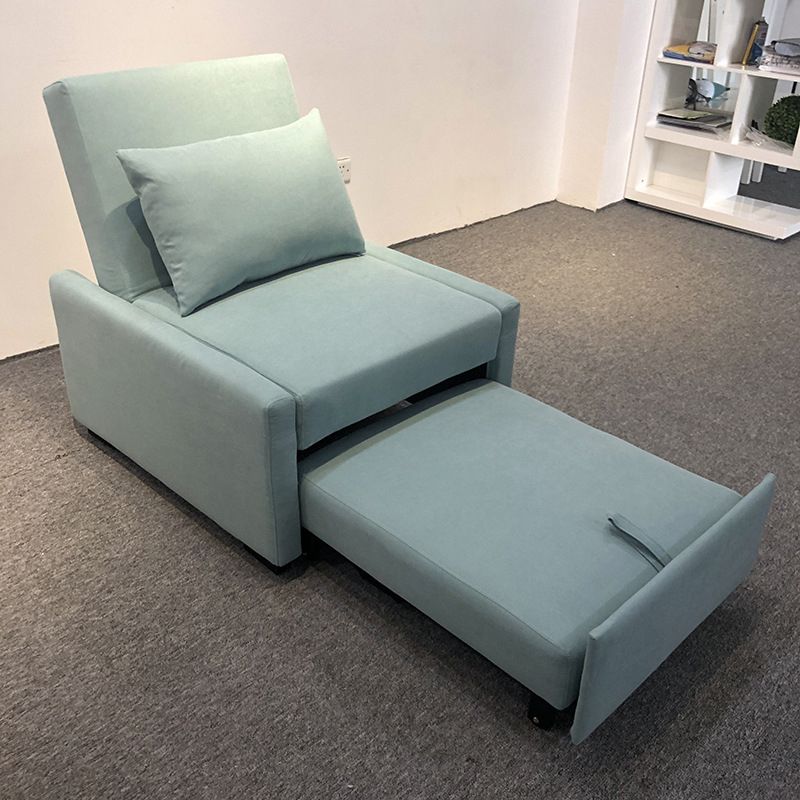 Modern Green Convertible Sofa Cushion Back Foldable Futon Chairs Clearhalo 'furn' 'furn_futons' 'Furniture' 'Futons & Daybeds' 'Futons' 'Living Room Furniture' 1200x1200_5ce83ab0-3941-4042-92a5-a302c1508d01