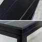 Matte Finish Stone Top Bistro Table with Black Metal Frame for Home Clearhalo 'Bar Furniture' 'Bar Tables' 'bar_tables' 'furn' 'furn_bar_tables' 'Furniture' 'Kitchen & Dining Furniture' 1200x1200_5ce8f0eb-1acf-4ac2-a870-fe3e4493678c