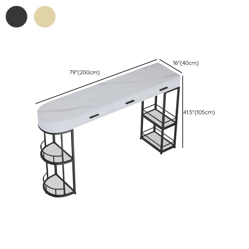 Set tavolo da bar Glam Stone da 1/3 pezzi per soggiorno