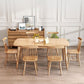 Modern Style Solid Wood Dining Set with 4 Legs Fixed Table Dinette Set for Dining Room Clearhalo 'Dining Room Sets' 'Dining Tables & Seating' 'dining_room_set' 'Furniture' 'furniture_dining_room_set' 'Kitchen & Dining Furniture' 'kitchen&dining_furn' 'kitchen' 1200x1200_5ced0d8e-5591-41ca-8493-a2420058a51b