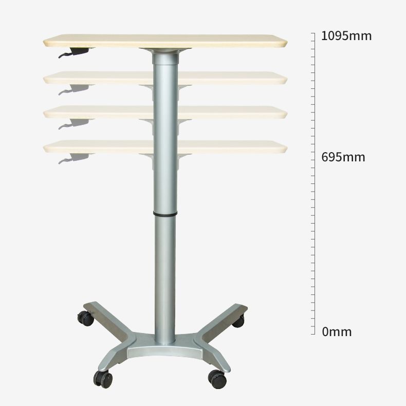 Rectangular Shaped Standing Desk Multiple Color Writing Desks for Office