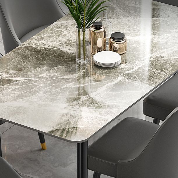 1/2/5/7 Piezas Juego de comedor Nordic Stoner Table Sillas sin brazo