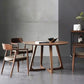 Modern Solid Wood Dining Room Collection Double Pedestal Dining Table in Walnut Clearhalo 'Dining Tables & Seating' 'Dining Tables' 'dining_table' 'furn' 'furn_dining_table' 'Furniture' 'Kitchen & Dining Furniture' 1200x1200_5cf1b4d3-77ba-4bc9-8492-40c141fb06e2