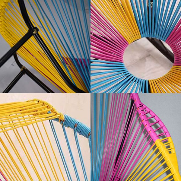 Chaise à bascule moderne en plein air roking chaise à bascule pour loisir