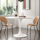 Stone Round Top Table Contemporary Dining Table with Pedestal Base Clearhalo 'Dining Tables & Seating' 'Dining Tables' 'dining_table' 'furn' 'furn_dining_table' 'Furniture' 'furniture_dining_table' 'Kitchen & Dining Furniture' 'kitchen' 'kitchen_dining_table' 1200x1200_5cf3009e-b182-4451-b4f6-c3cc2087be1e