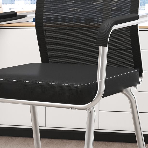 Modern Desk Chair No Distressing Fixed Arms No Wheels Office Chair Clearhalo 'furn' 'furn_office_chair' 'Furniture' 'Office Chairs' 'Office Furniture' 'office_chair' 1200x1200_5cf4a759-be08-4ae1-83dd-92b015cf796e