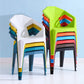 Modern Style Plastic Dining Chair Stackable Dining Arm Side Chair for Kitchen Clearhalo ' kitchen&dining_furn' 'Dining Chairs' 'Dining Tables & Seating' 'dining_chair' 'furn' 'furn_dining_chair' 'Furniture' 'furniture_dining_chair' 'Kitchen & Dining Furniture' 'kitchen' 1200x1200_5cf6b6c5-84f9-484f-bf5e-c420dcdea30b