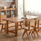 Rectangle Trestle Furniture Pine Solid Wood Dining Room Collection for Home Clearhalo ' dining_table' 'Dining Tables & Seating' 'Dining Tables' 'furn' 'furn_dining_table' 'Furniture' 'furniture_dining_table' 'Kitchen & Dining Furniture' 'kitchen&dining_furn' 'kitchen' 'kitchen_dining_table' 1200x1200_5cf94b12-3cd7-40a6-a6fd-13396c3da9ff