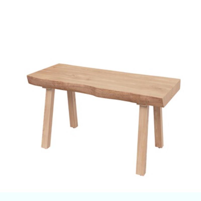Pine Solid Wood Dinette Table Modern Natural Legs Dining Site Table