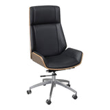 Armless Upholstered Office Chair Modern Slide High Back Management Chair Clearhalo 'furn' 'furn_office_chair' 'Furniture' 'Office Chairs' 'Office Furniture' 'office_chair' 1200x1200_5cfa4933-338b-4c9c-b592-5e549e094a32
