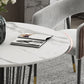 Moderne gesinterde stenen eettafel 1/2/5/7-delige ronde eettafelset